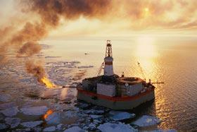 Olajbányászat a sarkvidéken